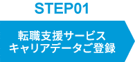 転職支援サービスキャリアデータご登録